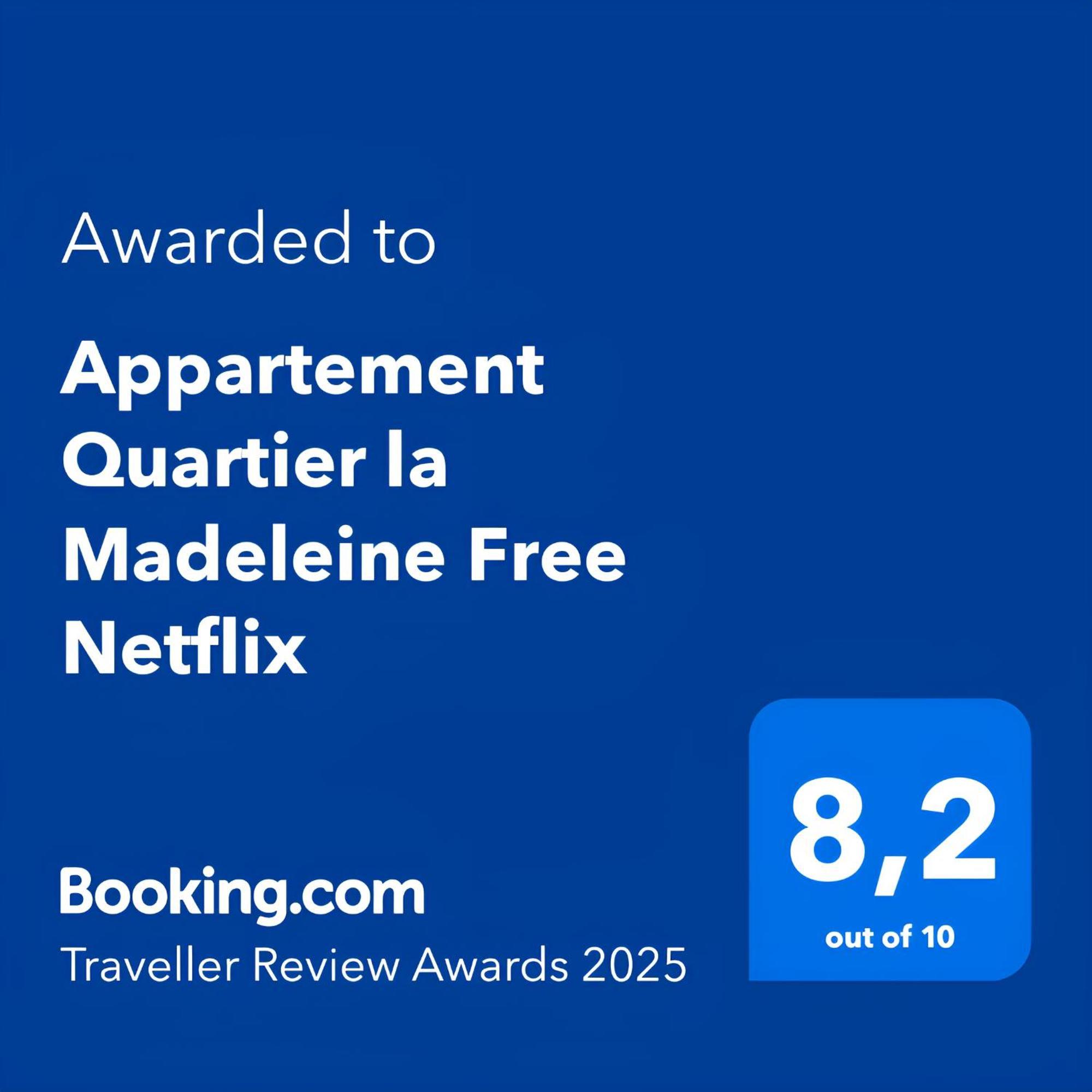 Appartement Quartier La Madeleine Free Netflix París Exterior foto
